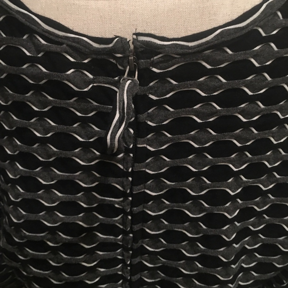 MAX STUDIO Gray & Black Dress - Picture 4 of 5